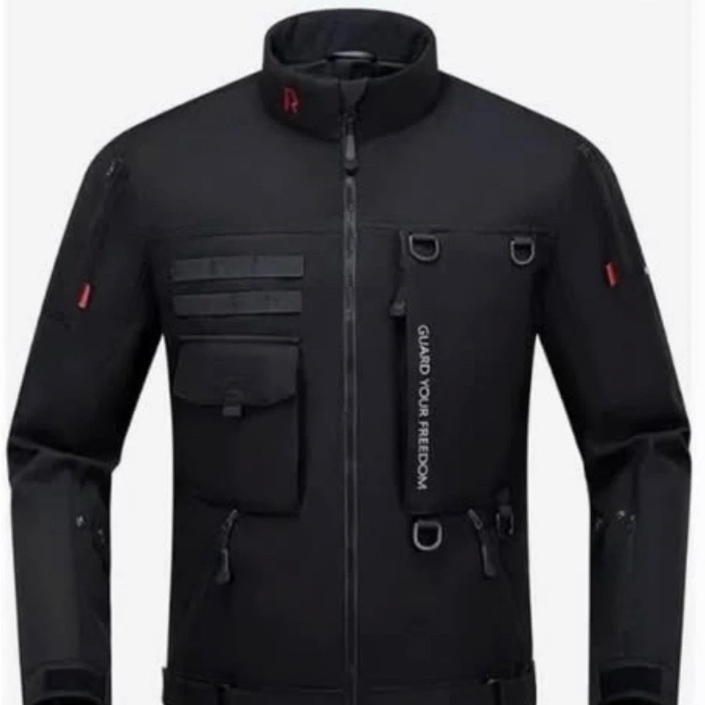 Motorcycle Jacket with CE Armor, Motorbike Riding Protective Slim Medium